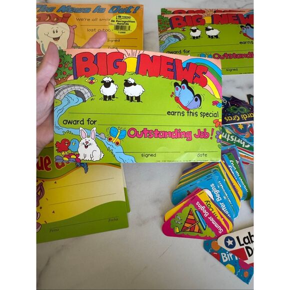 Educational recognition award bundle classroom homeschool teacher signs elementa - Picture 2 of 4
